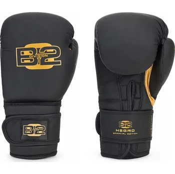 Boxerské rukavice Boxerské rukavice Division B2 DIV-TG03 BLACK/GOLD-16OZ 16 oz