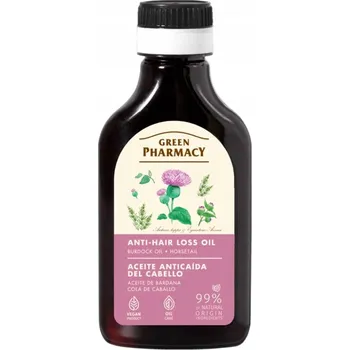 Vlasová regenerace Green Pharmacy Lopuchový olej s přesličkou 100 ml