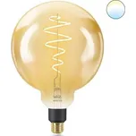 WiZ WiZ LED žárovka filament amber E27 G200 6W 390lm 2000-5000K IP20, stmívatelná