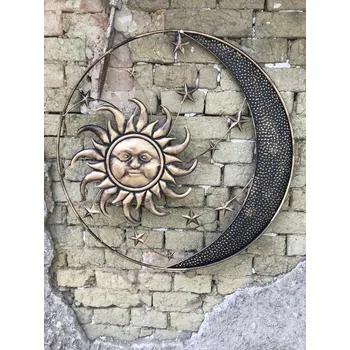 Obraz Závěsná dekorace slunce s měsícem Design: Pravý měsíc