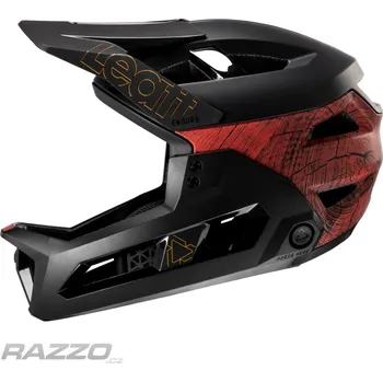 Sportovní chránič Náhradní kšilt helmy Leatt Visor MTB 3.0 Enduro V25 Rust S