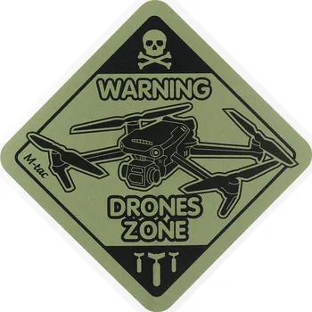 samolepka M-Tac® Samolepka Drones Zone