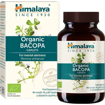 Přírodní produkt Himalaya Herbals Organic Bacopa 60 cps.