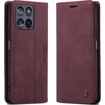 Pouzdro na mobilní telefon Flipové pouzdro Caseme pro Motorola Edge 60 Fusion červené