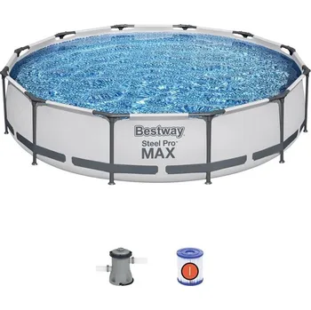 Bazén Bazén Bestway® Steel Pro MAX, 56416, filter, pumpa, 3,66x0,76 m