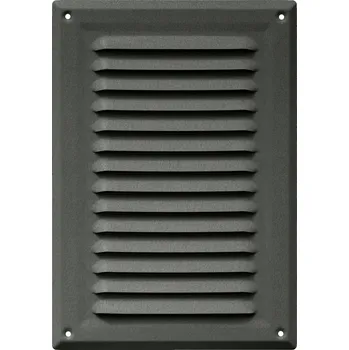 Větrací mřížka VENTILAČNÍ MŘÍŽKA 17x24 KOMÍNOVÁ 7024 GRAFIT MATNÁ
