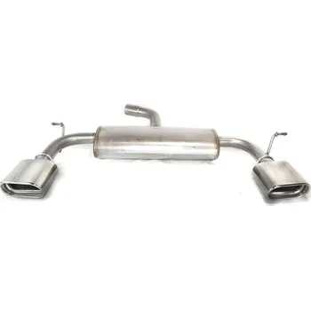 Výfuková trubka ULTER SPORT Sportovní výfuk VOLKSWAGEN Touran 2003-2010,2x duplex koncovka oválná 145×75mm Vyberte motor: 2,0 FSI 80/110kW SUV