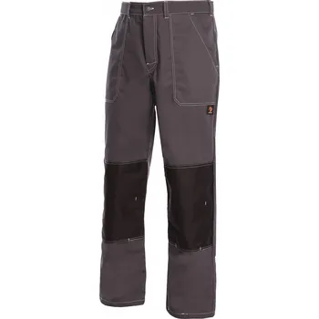 montérky PRACOVNÍ KALHOTY DO PASU PROFFI 290 ŠEDÉ VEL.62