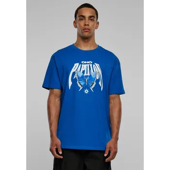 Pánské tričko Kobaltově modré tričko origami Mister Tee modrá 3316030