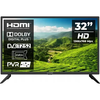 Televizor Kiano KS32 - 32" LED televize HD Ready s HDMI, USB a PVR nahráváním