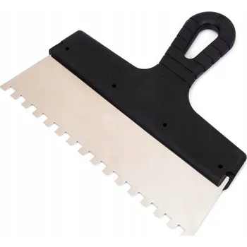 Špachtle zubová pro lepidlo 250 mm, zub 8x8 mm Polax