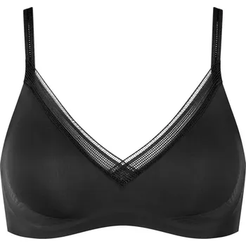 Podprsenka Podprsenka bez kostic BODY ADAPT Twist Soft bra - BLACK - černá 0004 - SLOGGI BLACK S