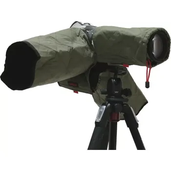 Pláštěnka Zateplená pláštěnka pro fotoaparát Caruba A2 zelená (pro větší zrcadlovky a bezzrzadlovky Caruba Raincover A2 green)