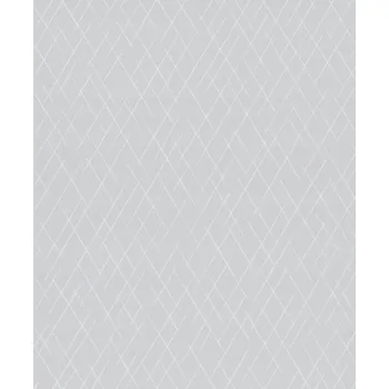 Tapeta Tapeta šedé barvy s geometrickým vzorem – vinylová na vliesu