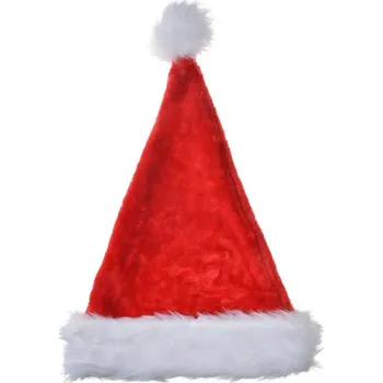 Vánoční ozdoba Červená dekorační vánoční čepice Santa Clause – 20x48 cm