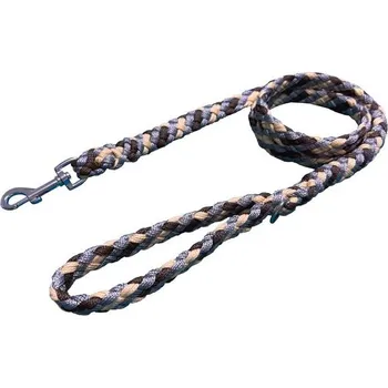 Vodítko pro psa BAFPET Lanové vodítko pletené MINIHUGO - Přírodní