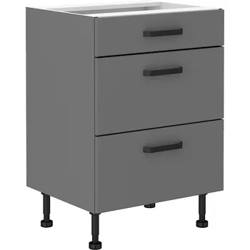 Kuchyňská skříňka Spodní šuplíková skříňka NESSA 60 D 3S BB