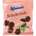 Čokoládky Manner - s mintovou náplní, 150 g