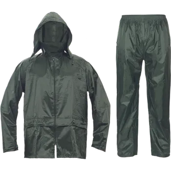 ČERVA CARINA dvoudílný oblek s kapucí Barva: Zelená, Velikost: 3XL