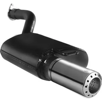 Výfuková trubka ULTER SPORT Sportovní výfuk FORD Focus I SEDAN 1998-2004, 1x koncovka kulatá 100mm Vyberte motor: 1,6i 74kW SEDAN