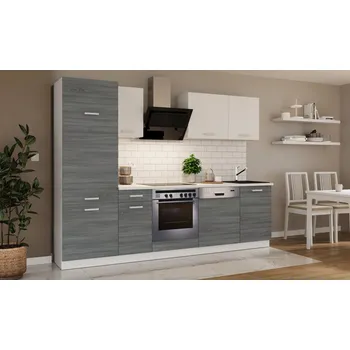 Kuchyňská linka Kuchyňská linka TONI 270 DUB RIBBECK / BÍLÝ MAT