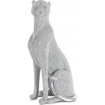 Obraz Dekorativní figurka Eldo 12x8x23 cm Stříbrná