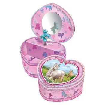 Hrací strojek Pozytywka w kształcie serca Pecoware - Jednorożce