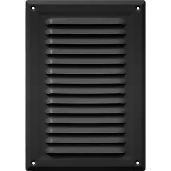 Větrací mřížka VENTILAČNÍ MŘÍŽKA 17x24 KOMÍNOVÁ SSAB 455 GRAFIT