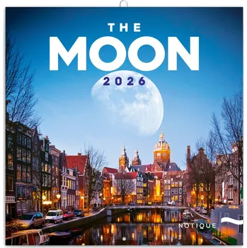 Kalendář NOTIQUE Poznámkový kalendář Měsíc 2026, 30 x 30 cm