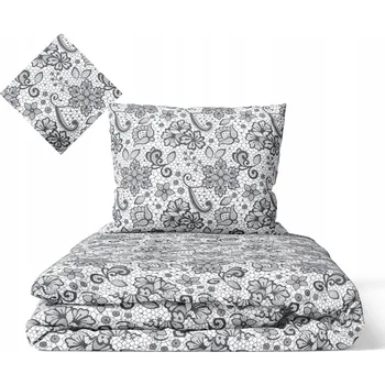 Povlečení Povlečení 140 x 200 cm, 70 x 80 cm, 140 g/m2, bavlna 100% krajka na bílém