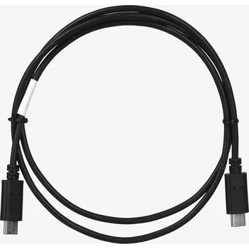 Datový kabel Kabel Lanberg USB typ C - USB typ C 1 m černý CA-CMCM-10CU-0010-BK