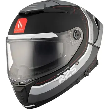 Helma na motorku MT THUNDER 4 SV R25 B2 ŠEDÁ Motocyklová přilba integrální sportovní