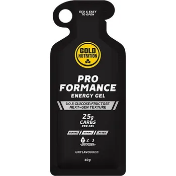 PRO FORMANCE ENERGY GEL UNFLAVOURED 40g