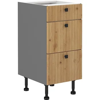 Kuchyňská skříňka Spodní šuplíková skříňka AVA 40 D 3S BB