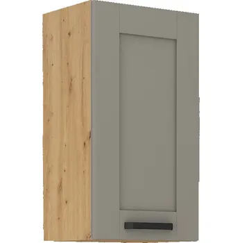 Kuchyňská skříňka Horní dveřová skříňka LUNA CLAYGREY / DUB ARTISAN 40 G-72 1F