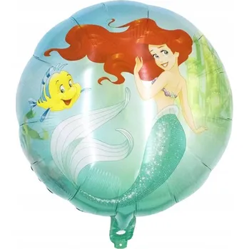 Balónek Fóliový balónek Princezna, Mořská panna Ariel 45 cm (18")