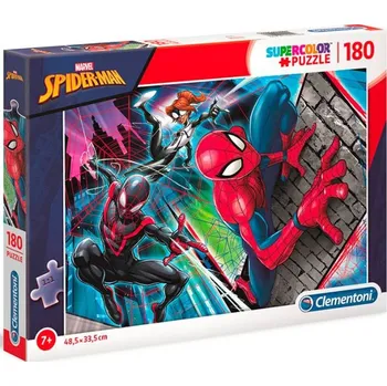 Puzzle Puzzle Clementoni SuperColor 180 dílků Puzzle Supercolor Spider-Man 180