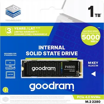 Interní pevný disk SSD DISK 1TB GOODRAM PX600 5000/3200MB/s