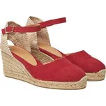 Espadrilky Castañer Carol/6/002 021655 Červená 40