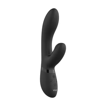 Vibrátor VIVE Kyra - Pulse Clitoral Rabbit - Black