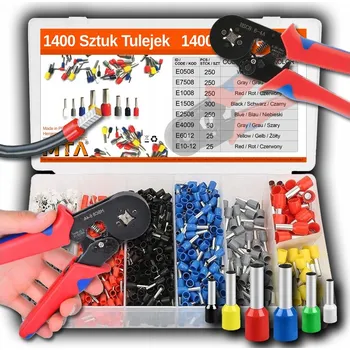 Lisovací kleště MTA s dutinkami 0,25-10 mm2, 1400 ks, vícebarevné