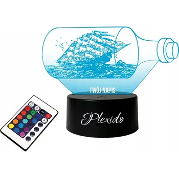 Lampička Stolní lampička Shrek OGR 16 barev LED PLEXIDO