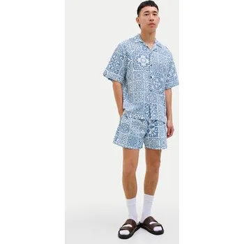 Pánské plavky Jack & Jones Plavecké šortky Maui 12277730 Světle modrá Regular Fit L