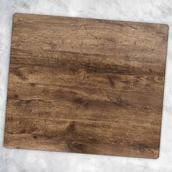 Obraz Kuchyňská Multifunkční Dekorativní Skleněná Deska Ořechová Deska 60x52