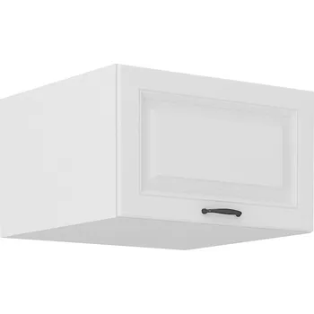 Kuchyňská skříňka Horní nadstavbová skříňka STILO BÍLÁ / BÍLÝ MAT 60 NAGU-36 1F