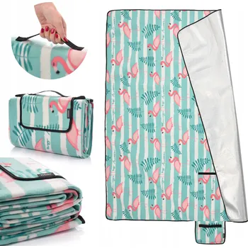 Obraz Pikniková deka Meteor 150x190 cm plameňáci