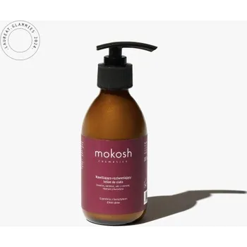 Tělové mléko Hydratační a rozjasňující tělové mléko "Třešeň s jantarem" Mokosh