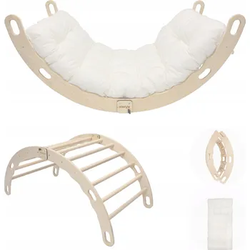 Dětská houpačka MAMOI houpačka žebříček + podložka