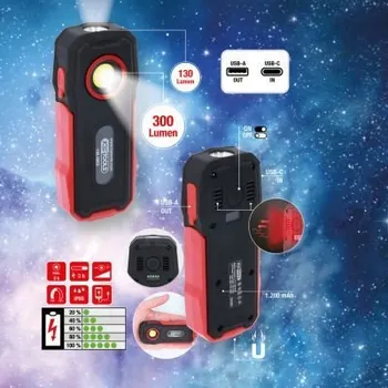 Příslušenství osvětlení automobilu Ruční svítidlo KS TOOLS 150.4505