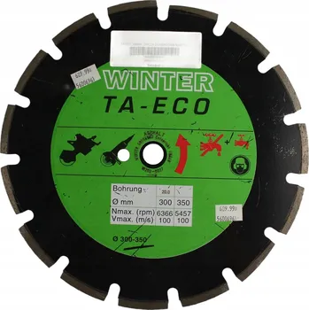 Řezný kotouč DIAMANTOVÝ KOTOUČ TA-ECO 300mm ZIMNÍ